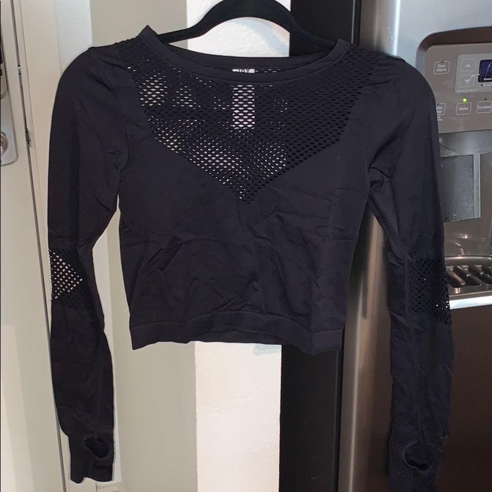 Joy lab cropped workout top